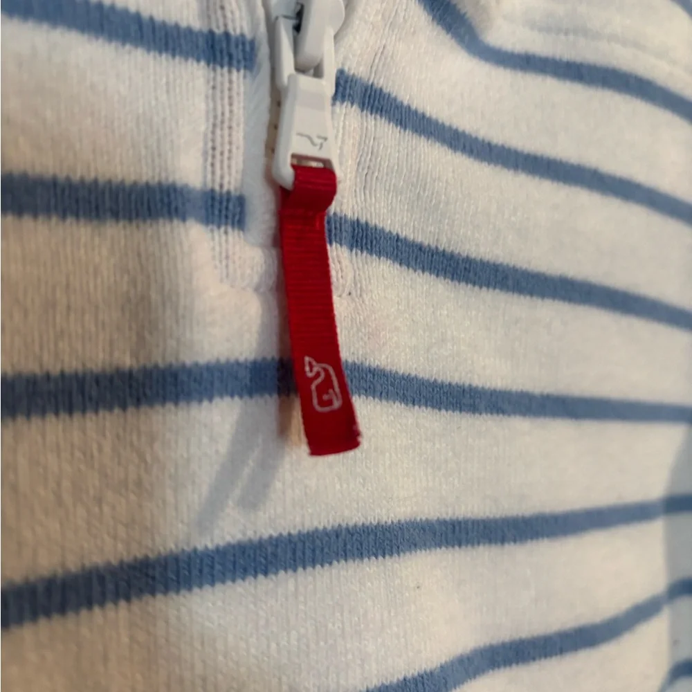 Vineyard Vines Blue and White Striped Pullover - Picture 5 of 8
